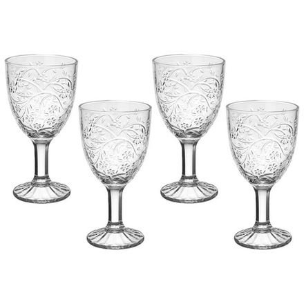 НАБОР БОКАЛОВ ДЛЯ ВИНА "BLOSSOM" 4 ШТ/310 МЛ