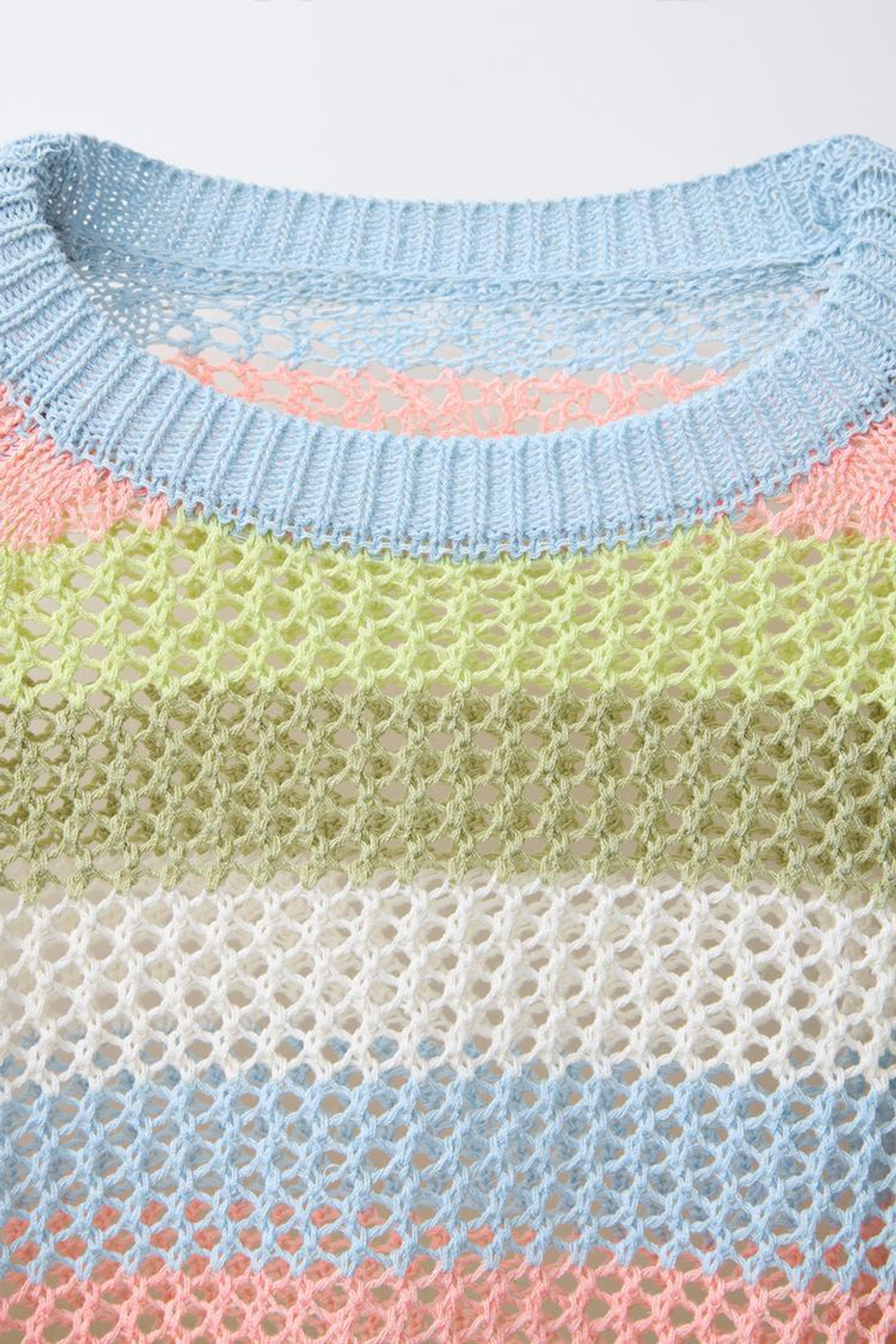 ZARA СВИТЕР В ПОЛОСКУ, РАЗНОЦВЕТНЫЙ