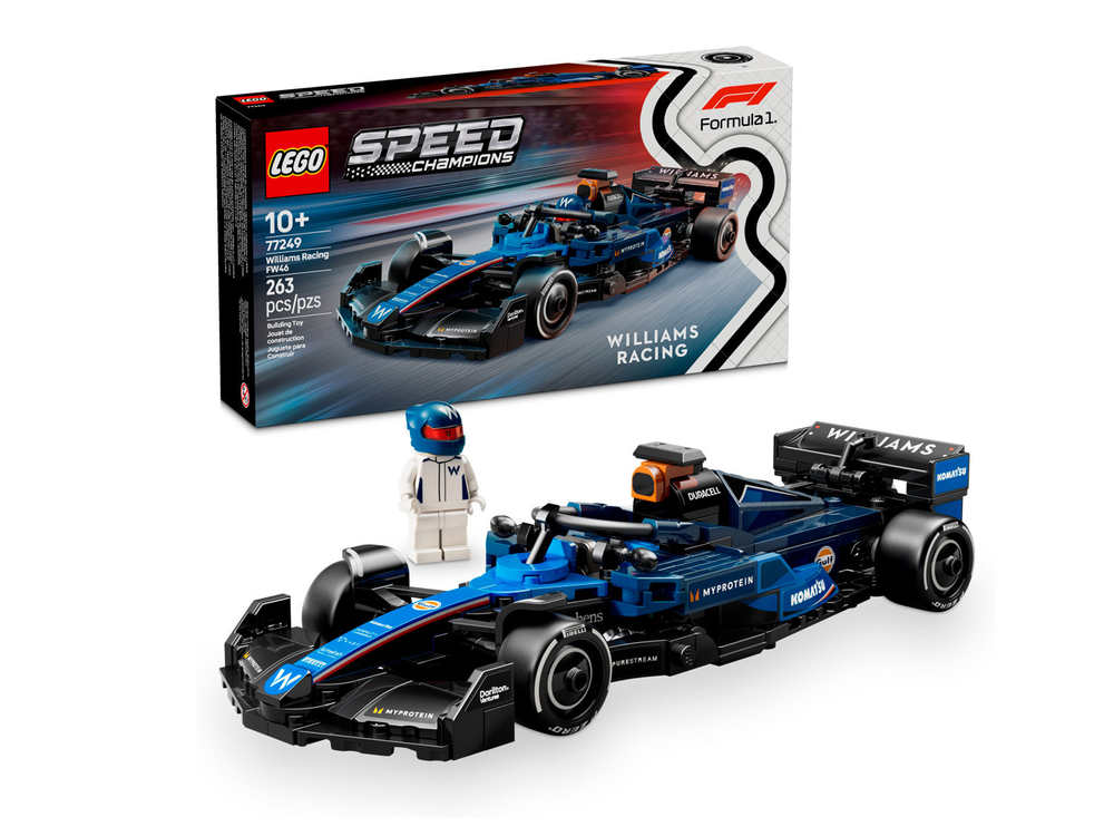 LEGO Speed Champions 77249 «Williams Racing FW46 F1» — болид Формулы-1
