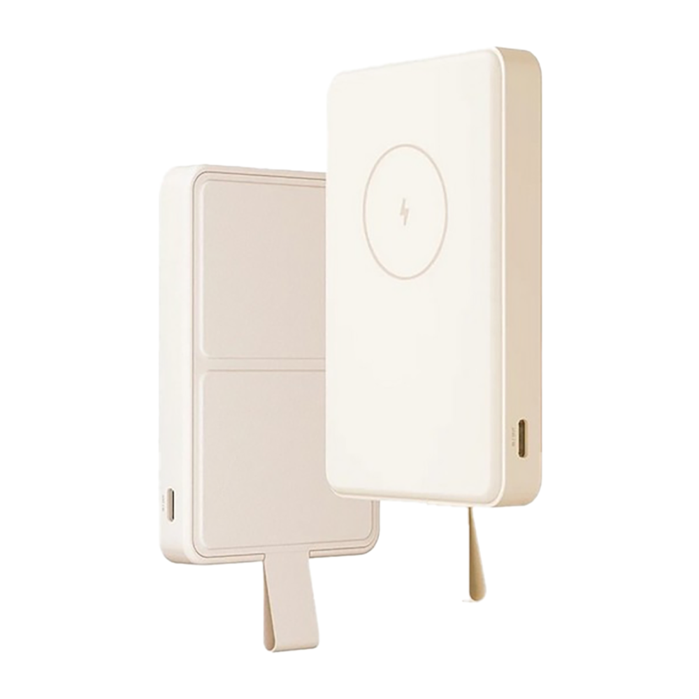 Внешний аккумулятор MagSafe с подставкой Xiaomi Magnetic Power Bank (Qi2) (6000 мА·ч) (версия Global) Беспроводная зарядка: Qi 15 Вт. Проводная зарядка: USB-C. Сертификация Qi2. Есть LED-индикация. Энергоёмкость — 23,22 Вт·ч. Максимальная выходная мощност