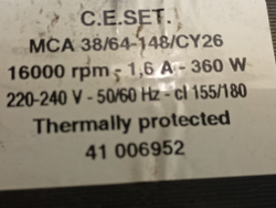 GOY1054L кт48 Двигатель для стиральной машины Candy 41006952 б/у