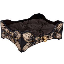 Лежанка для животных Лакшери Каштан