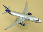 Модель самолета SSJ-100 (М1:100, Аэрофлот, RA-89007, Дмитрий Барилов)