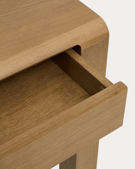 Стол Arelida из дуба со светло-коричневой отделкой, 220 x 100 см