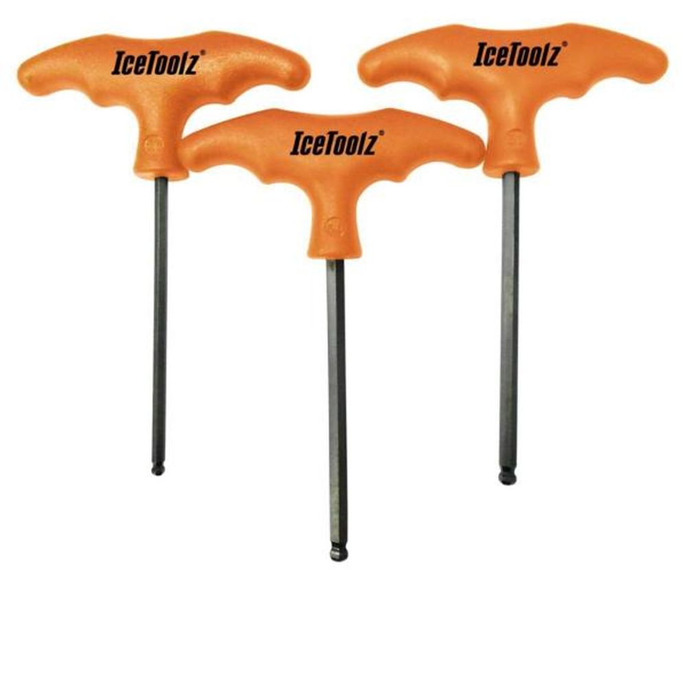 Ключ шестигранный на 4/5/6мм IceToolz 70TA (3 шт.)/6-800198