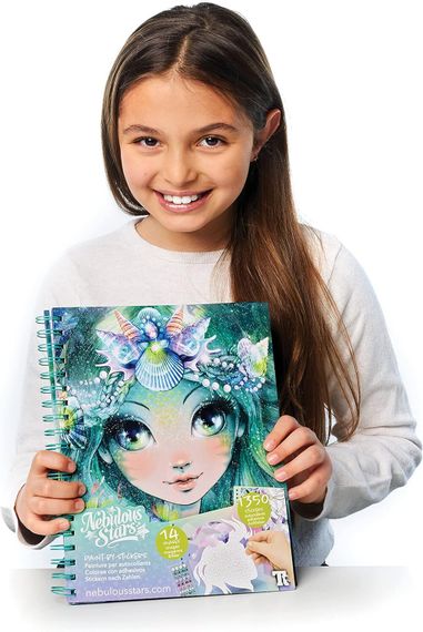 Серия Marinia: Набор аппликаций наклейками по номерам (Основная)