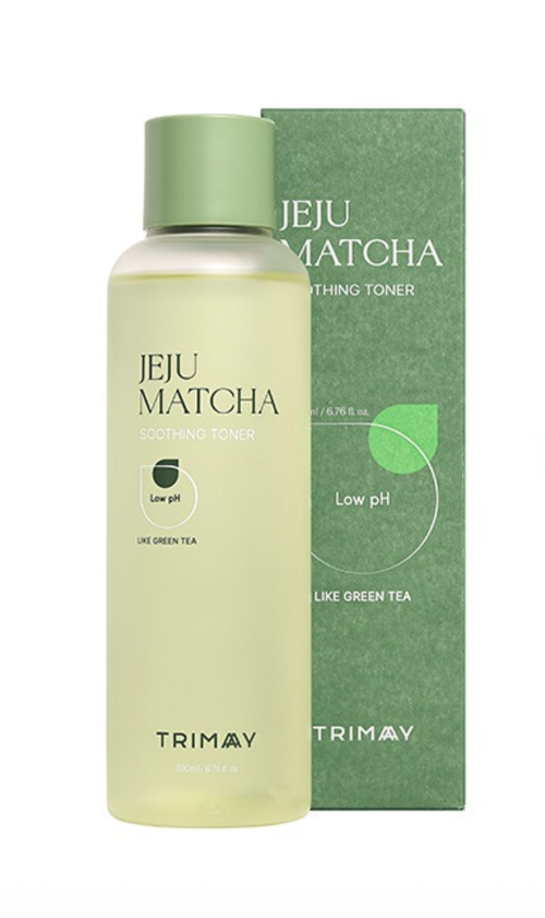 Trimay Jeju Matcha Low pH Soothing Toner успокаивающий тонер с чаем матча