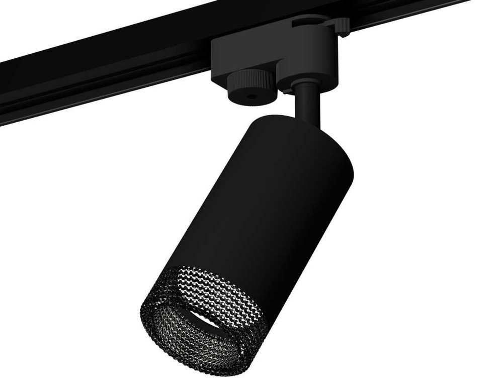Комплект трекового светильника Ambrella light Track System XT6323081 SBK/BK черный песок/тонированный (A2521, C6323, N6151)