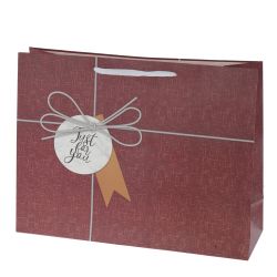 GAEM Пакет подарочный (бумага 210г/м2, блок 12шт), L47 W15 H36 см, 4в.