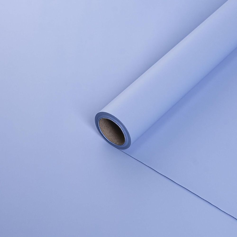 Плёнка МАКАРУНС 58см*10м ВАСИЛЬКОВЫЙ