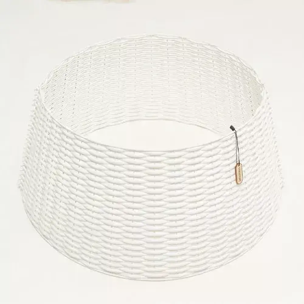 Корзина под елку, разборная "Царская лоза" белая