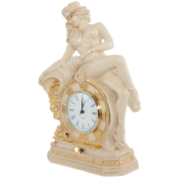 Часы настольные Колесо Фортуны Айвори