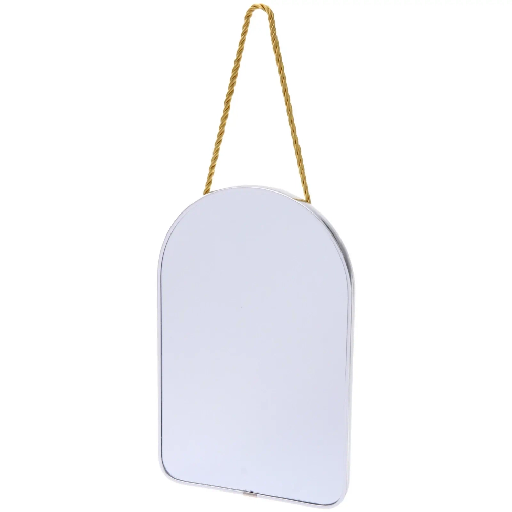 Зеркало подвесное «ЭЛАНТРА», трапеция, цвет хром, 16,5*26см