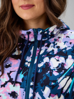 Олимпийка Офн-055Ц/петроль-цветочнаяфантазия