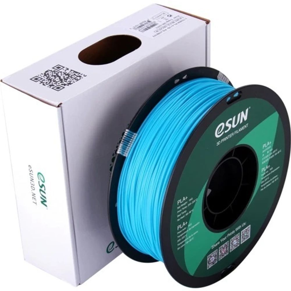 Пластик для 3D-печати ESUN PLA+175D1 голубой
