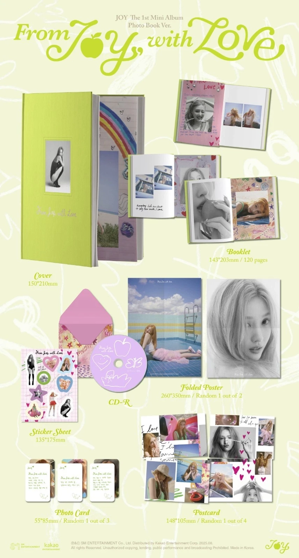 Альбом JOY - From JOY, with Love [Photobook ver.]