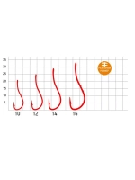 Крючки для рыбалки Saikyo KH-10108 R BN RYUSEN BAIT HOLDER