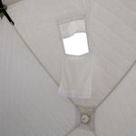 Палатка зимняя куб СЛЕДОПЫТ &quot;Premium&quot; 1,8х1,8 м, S по полу 3,2 кв.м, 3 слоя, цв. оливковый/белый