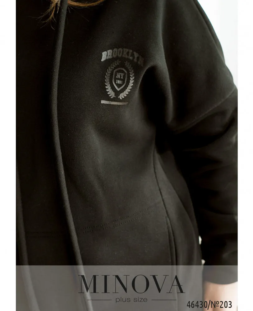 Костюм 203-Черный Minova