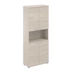 Шкаф высокий с нишей 4-х дв., з. ст HDF Микс MX.803 780х356х1935