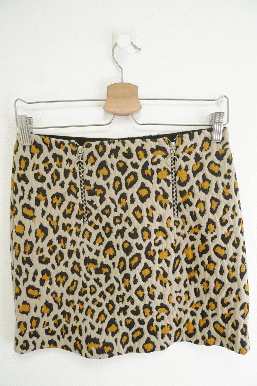 Юбка Stradivarius леопардовая 44 размер