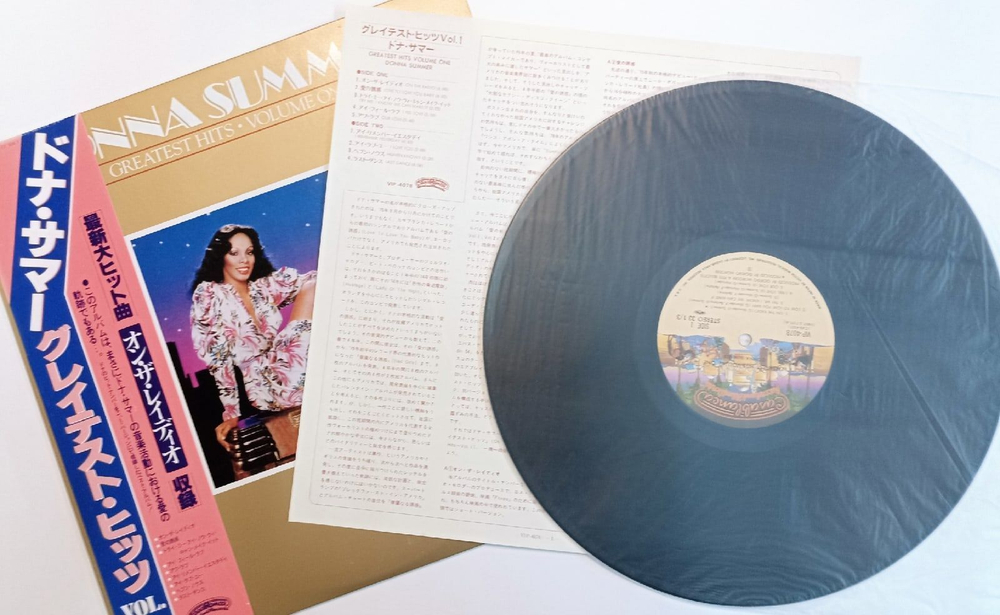 Винтажная виниловая пластинка Donna Summer Greatest Hits Volume One (Japan 1980)