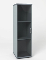 Пенал-колонка со стеклом КМ17 МОНОЛИТ