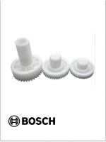 Набор шестерней (Ремкомплект редуктора мясорубки) Bosch SBH686 (00748609, 00748593)