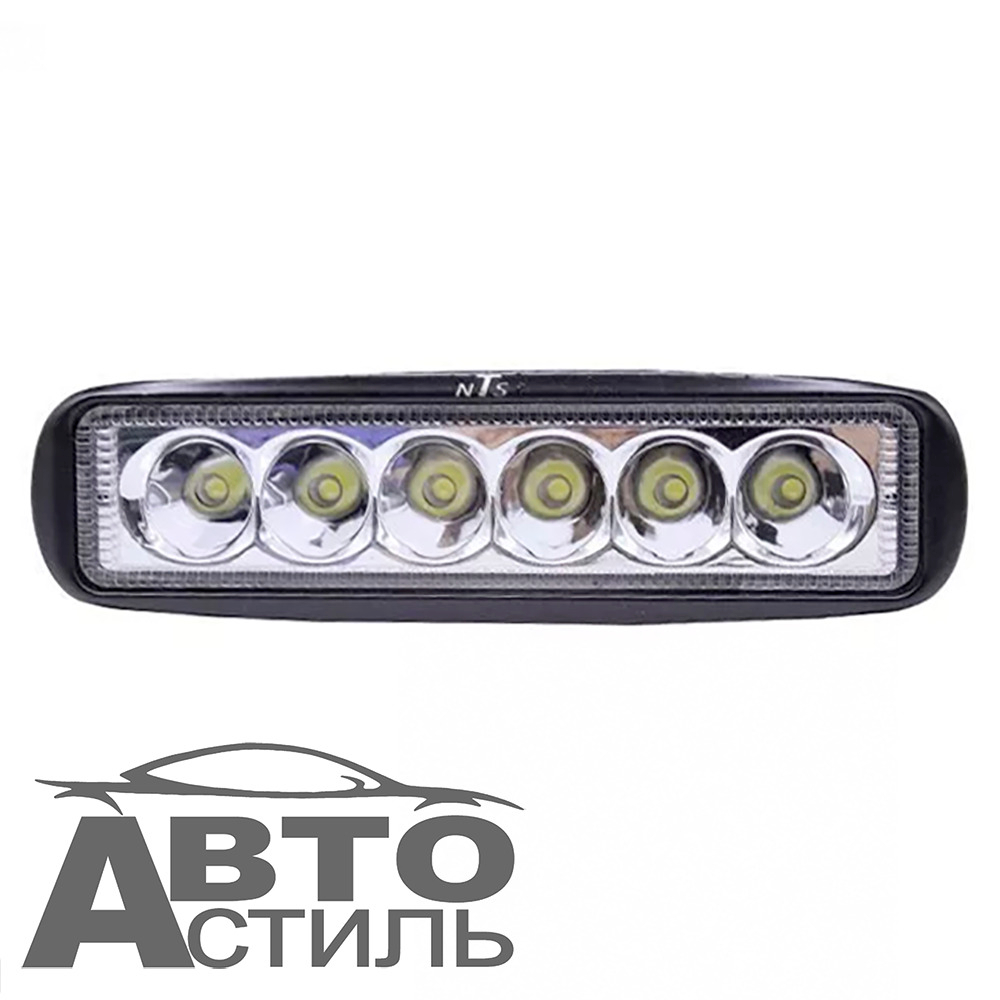 Прожектор LED -прямоуг 18W (155*40*40) 6LED 18WYZ-B-SPOT шт NTS-AUTO