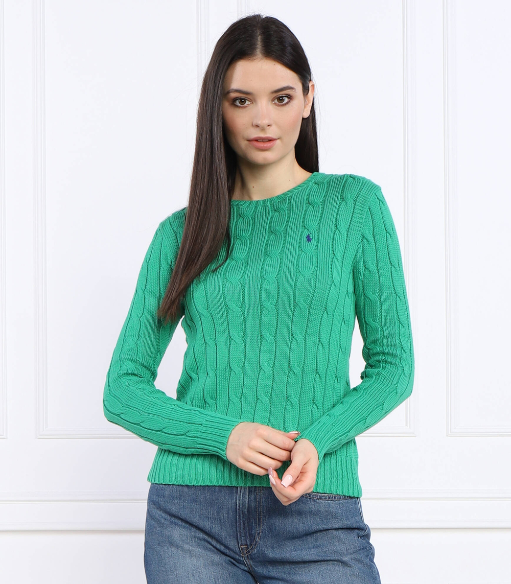 Свитер POLO RALPH LAUREN - зеленый(211891640)