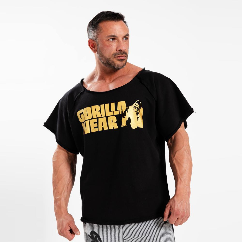 Футболка GORILLA Top Classic Workout Black/Gold