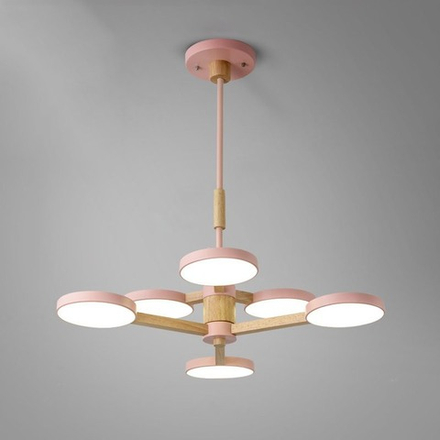 Подвесная Люстра Turna Dbl L6 Pink By Imperiumloft