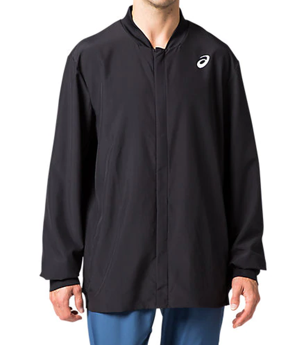Мужская кофта теннисная Asics Club M Woven Jacket - performance black