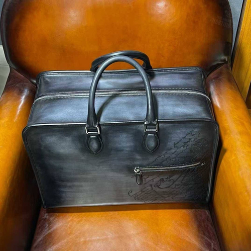 Дорожная сумка Berluti Overnight Scritto