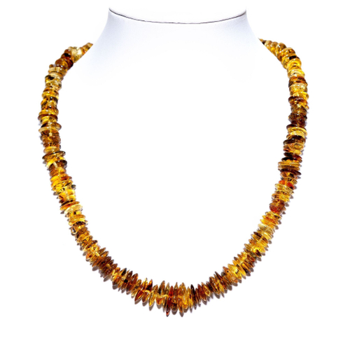 Бусы из янтаря натуральные лечебные, 51 см. Бусы из натуральных камней из Калининграда