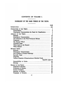 A work on operative dentistry. The pathology of the hard tissues of the teeth Volume 1 | G.V. Black