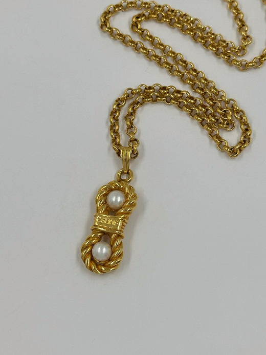 Кулон с жемчугом Celine