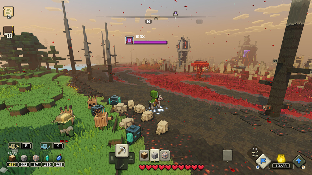 Minecraft Legends (для Xbox One/Series S/X, полностью на русском языке) [Цифровой код доступа]