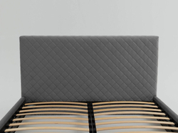 Кровать Galaxy 1400 с основанием / серый №25