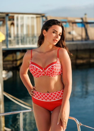 ТРУСЫ КУПАЛЬНЫЕ MILAVITSA (РИТМИЧНАЯ ГРАФИКА)