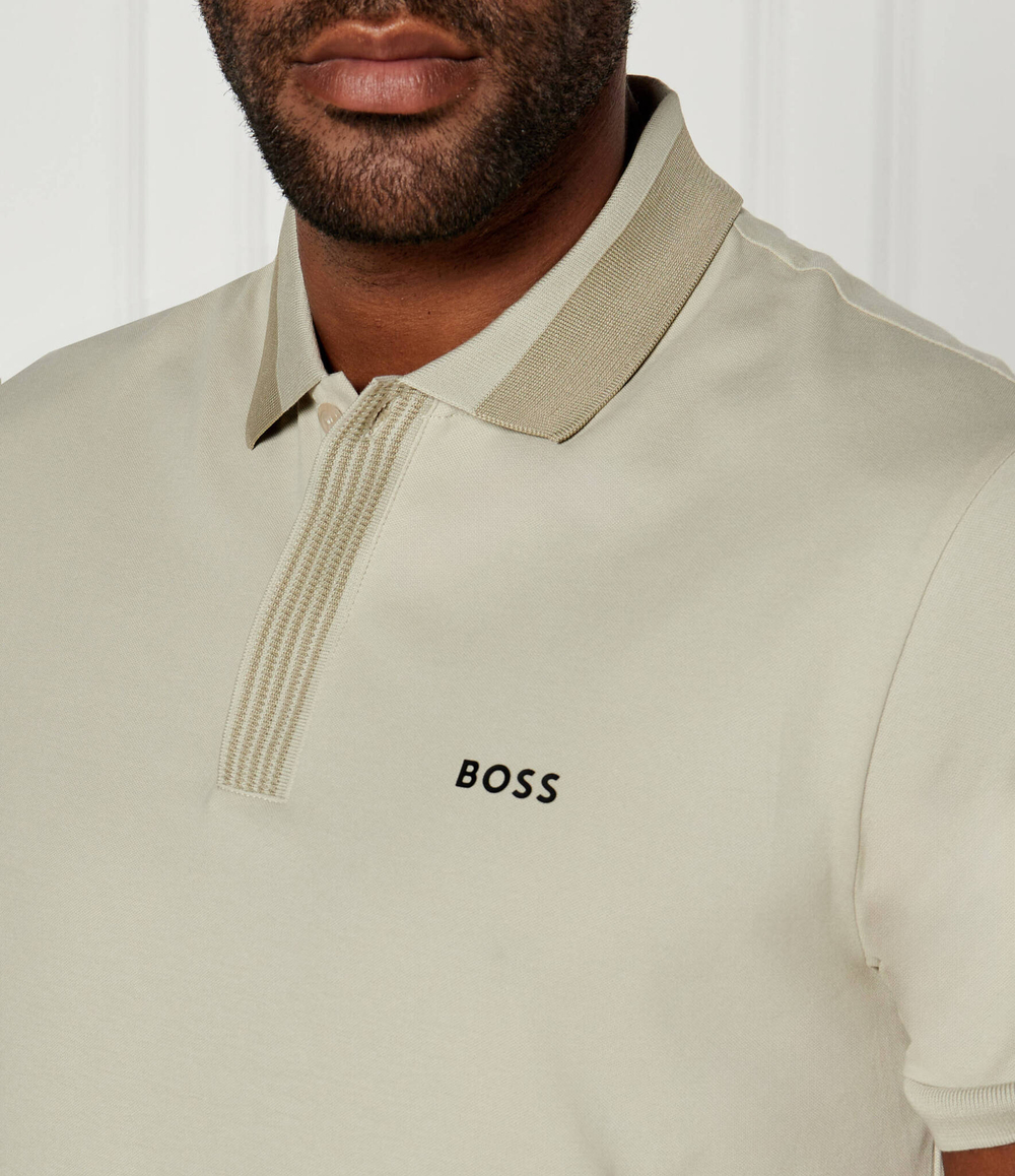 Поло Paddy BOSS GREEN - бежевый(50519761)