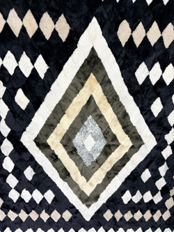 Покрывало меховое ковер из шкуры овчины