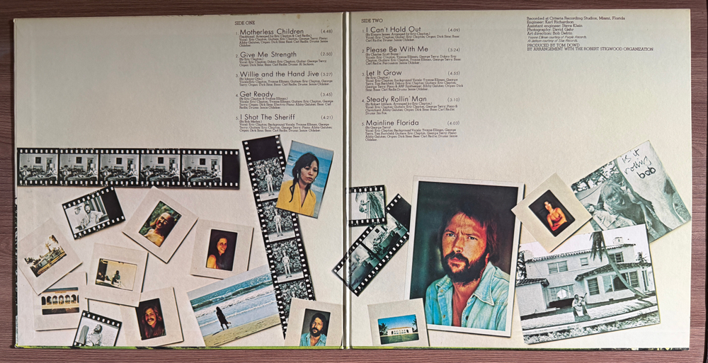 Виниловая пластинка Eric Clapton ‎– 461 Ocean Boulevard LP
