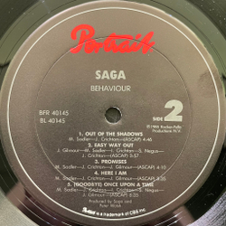 Виниловая пластинка Saga ‎– Behaviour