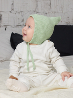 Шапка летняя хлопковая (Шалфей) Эльф