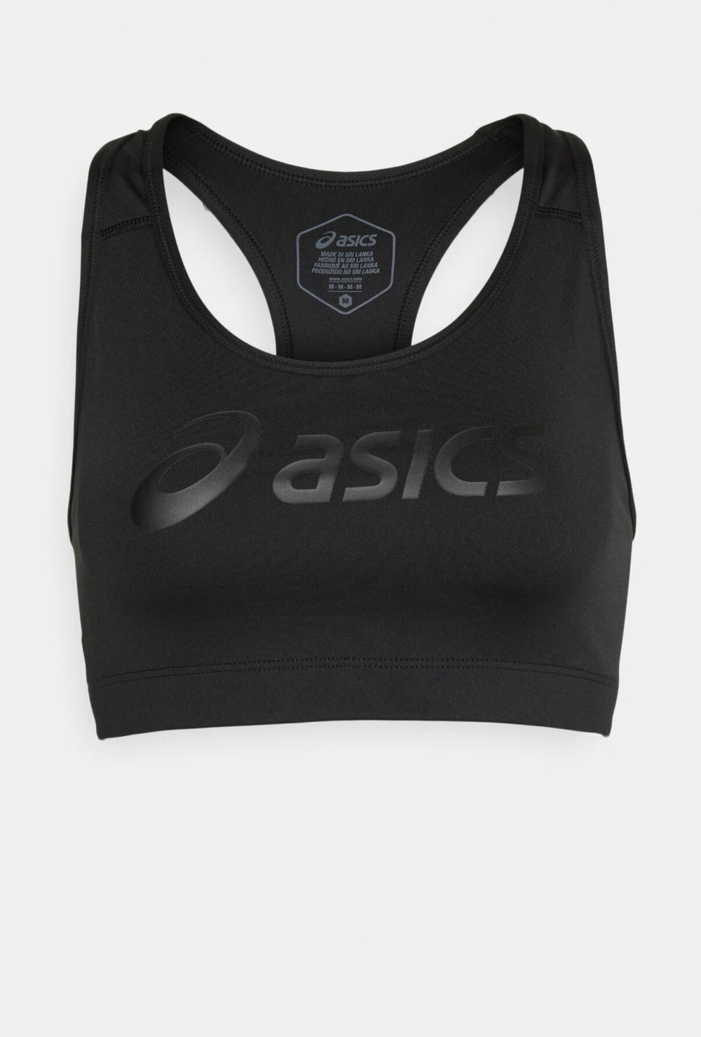 ASICS, CORE LOGO BRA, PERFORM. BLACK/ PERFORM. BLACK, WOMEN, S