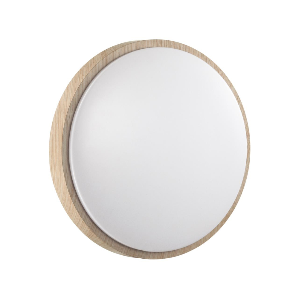 7607/EL PALE SN 170 Светильник пластик/бежевый под дер. LED 72Вт 3000-6300K D500 IP43 пульт ДУ LOSTA