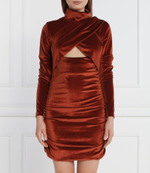 Платье Silvian Heach - медный(CVA23066VE)