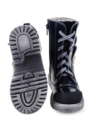 Ортопедические детские ботинки на байке BOS 186-72