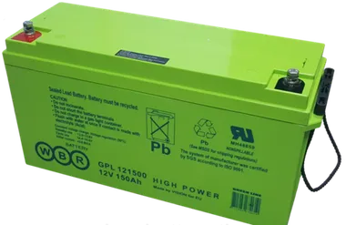 Аккумуляторы WBR GPL 121500 - изображение 1 Аккумуляторы WBR GPL 121500 - фото 1